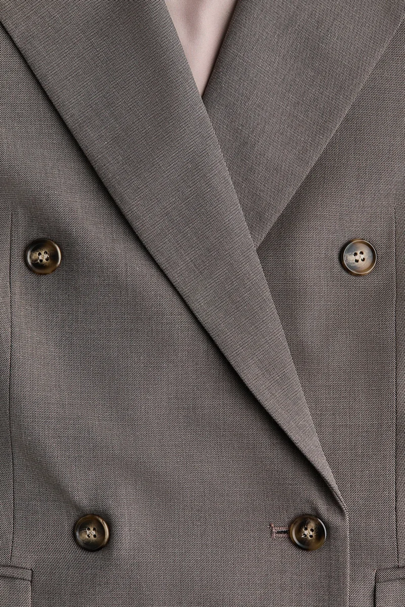 اتش اند ام بليزر بصف مزدوج من الأزرار